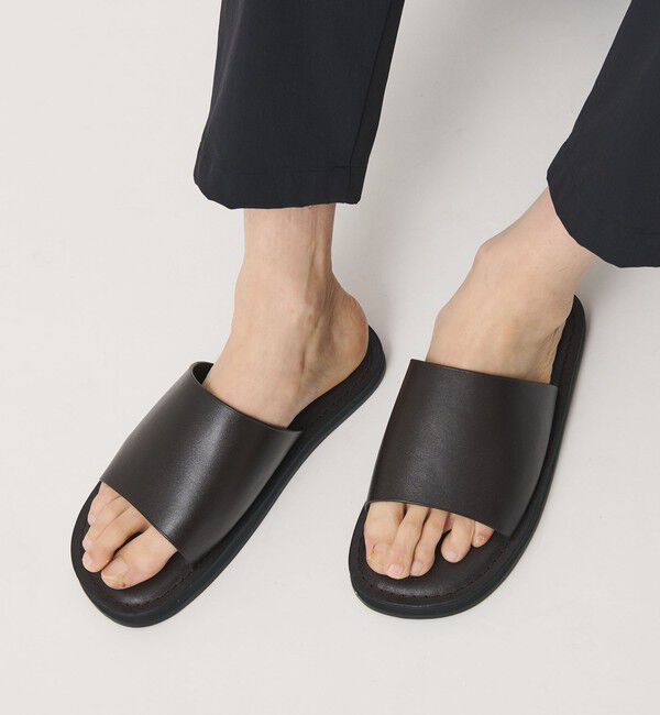 BEAUTY&YOUTH UNITED ARROWS「【別注】＜waa.studios＞Chan サンダル」|サンダル|DK.BROWN