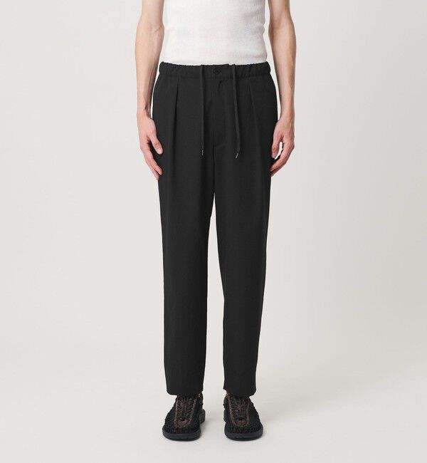 BEAUTY&YOUTH UNITED ARROWS「KOMATSU PACK トロピカル 1P テーパード イージー パンツ NO.9 ストレッチ 吸水速乾 UVカット セットアップ」|チノ|