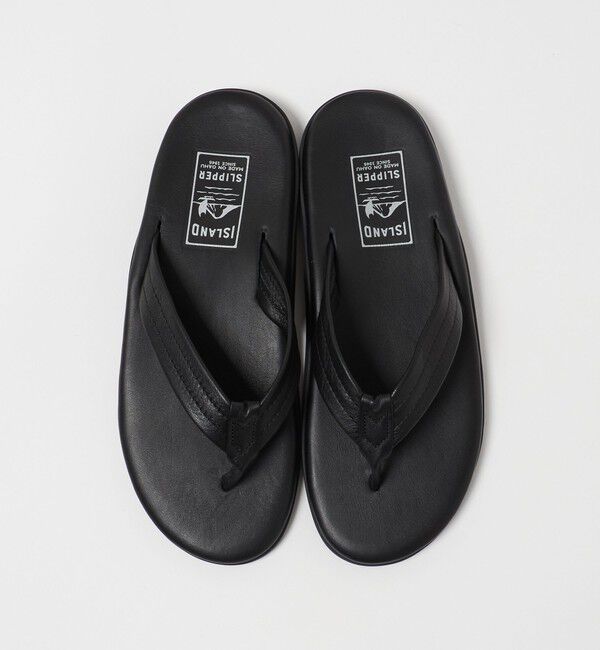 BEAUTY&YOUTH UNITED ARROWS「＜ISLAND SLIPPER＞レザー トング サンダル」|サンダル|