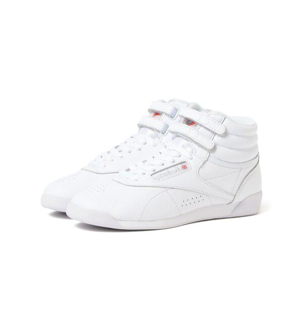 Ray BEAMS 「Reebok / フリースタイル ハイ」|スニーカー|WHITE