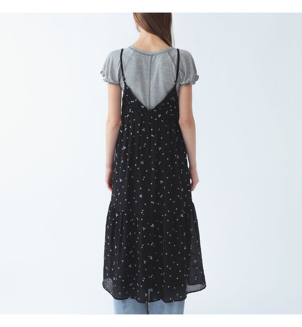 Ray BEAMS 「刺繍 ティアード キャミ ワンピース」|ワンピース|