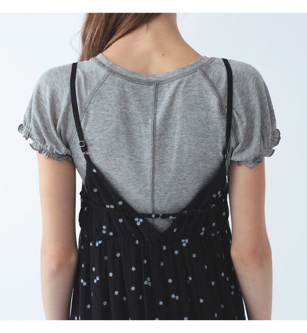 Ray BEAMS 「刺繍 ティアード キャミ ワンピース」|ワンピース|