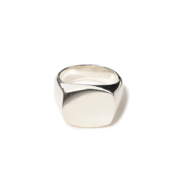 BEAMS「BEAMS / スクエア リング SILVER925」|ネックレス|
