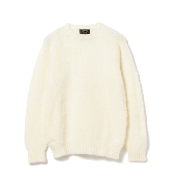BEAMS PLUS「Shetland Crew」|ニット・セーター|Winter_White_200