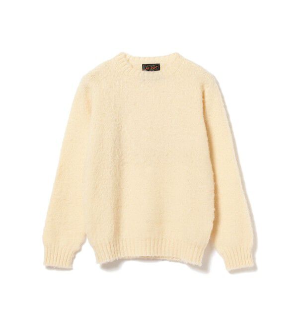 BEAMS PLUS「Shetland Crew」|ニット・セーター|Cream_412