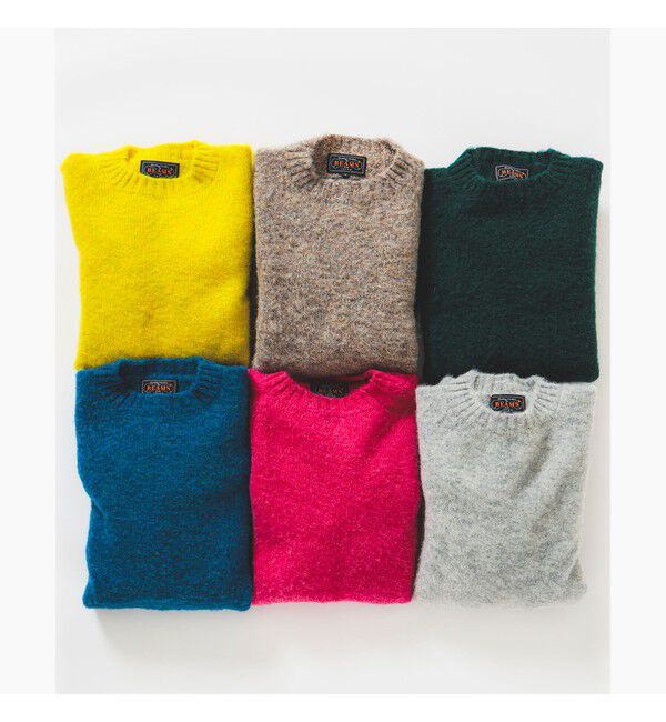 BEAMS PLUS「Shetland Crew」|ニット・セーター|