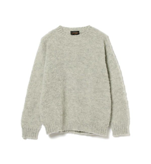 BEAMS PLUS「Shetland Crew」|ニット・セーター|Silver_020