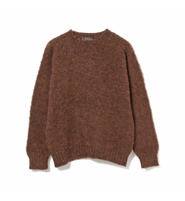 BEAMS PLUS「Shetland Crew」|ニット・セーター|Coffee_191