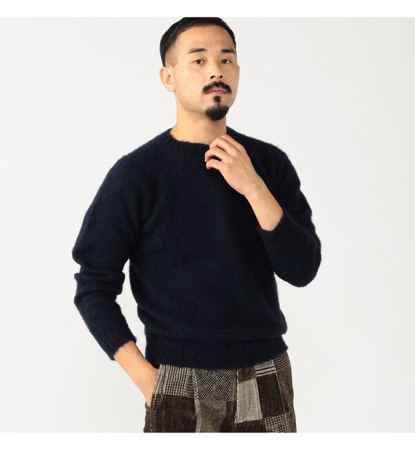 BEAMS PLUS「Shetland Crew」|ニット・セーター|