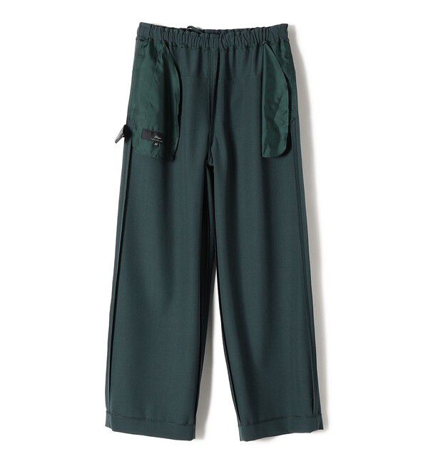 SHIPS for women「SHIPS Primary Navy Label:〈手洗い可能〉梳毛 イージー パンツ」|その他|