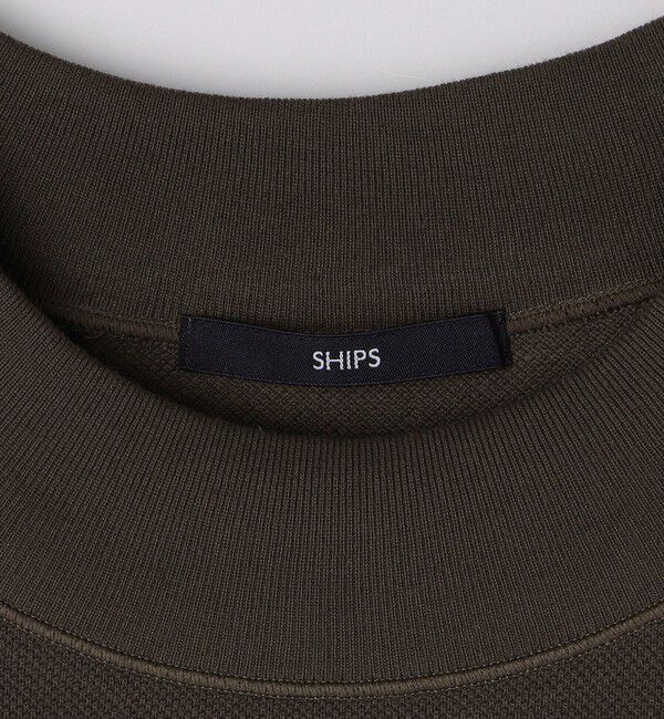 SHIPS「SHIPS: カノコ コンフォート ネック Tシャツ」|Tシャツ・カットソー|