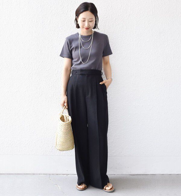 SHIPS for women「オーガニック コットン スムース TEE」|Tシャツ・カットソー|