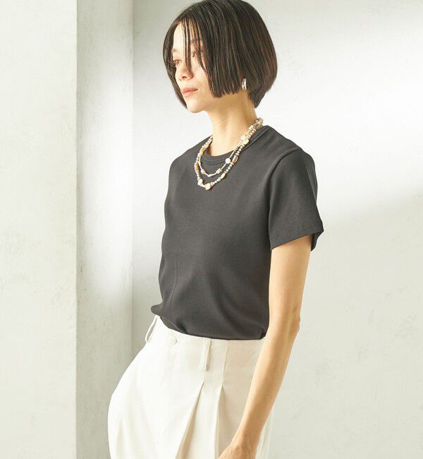 SHIPS for women「オーガニック コットン スムース TEE」|Tシャツ・カットソー|