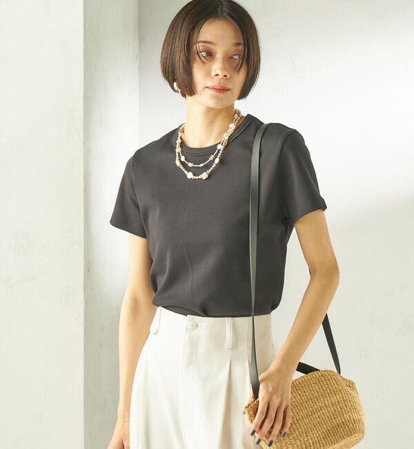 SHIPS for women「オーガニック コットン スムース TEE」|Tシャツ・カットソー|