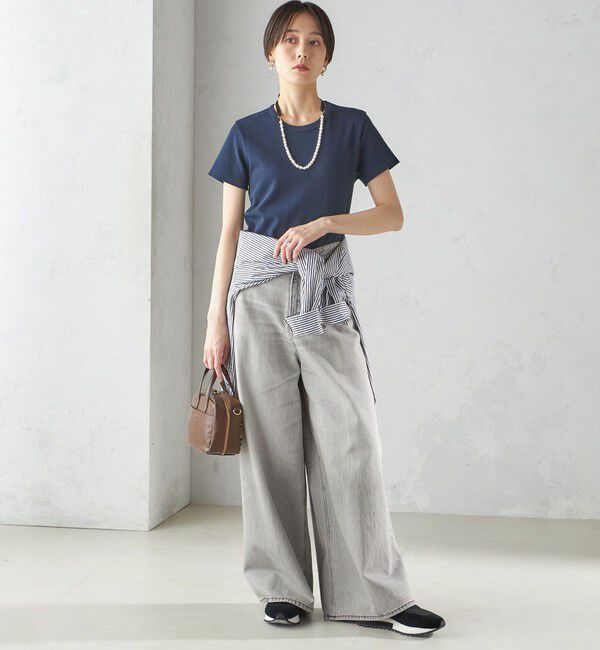 SHIPS for women「オーガニック コットン スムース TEE」|Tシャツ・カットソー|