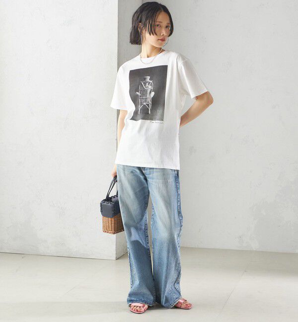 SHIPS for women「【SHIPS別注】COUTURE D'ADAM:Sam Haskins フォト TEE」|Tシャツ・カットソー|