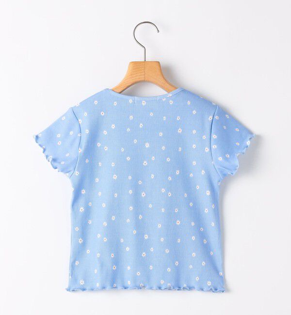 SHIPS KIDS「SHIPS KIDS:100～130cm / フラワー テキスタイル 半袖 TEE」|Tシャツ・カットソー|