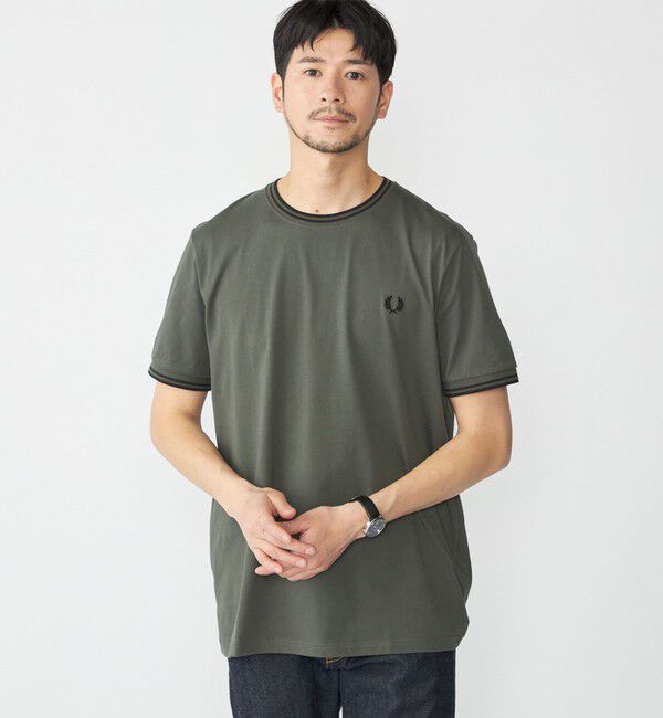 SHIPS「FRED PERRY: M1588 TWIN TIPPED Tシャツ」|Tシャツ・カットソー|