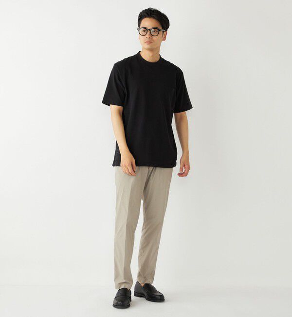 SHIPS Colors 「SHIPS Colors:〈吸水速乾〉リネンブレンド カノコ ビズ Tシャツ◇」|Tシャツ・カットソー|