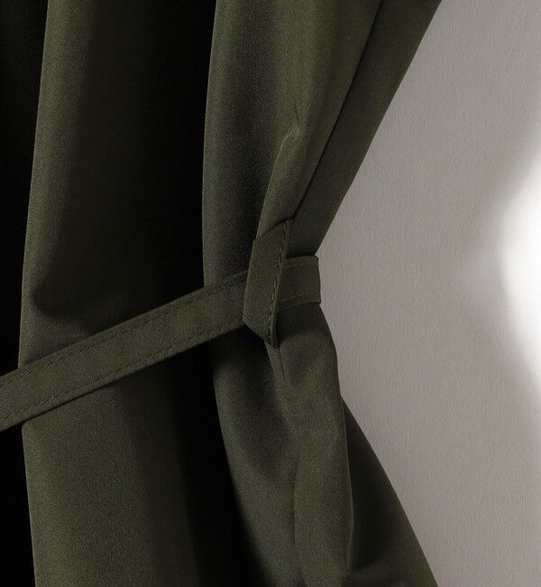SHIPS for women「SHIPS Primary Navy Label:〈手洗い可能〉撥水 羽織 ギャザー ワンピース」|ワンピース|