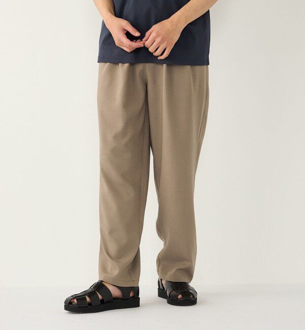 SHIPS Colors 「SHIPS Colors:〈吸水速乾・洗濯機可能〉2WAY ストレッチ ワイド パンツ◇」|その他|ベージュ