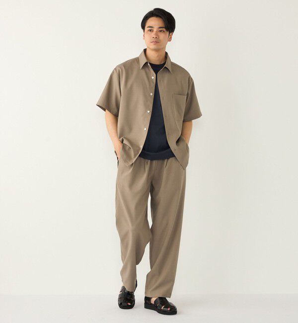 SHIPS Colors 「SHIPS Colors:〈吸水速乾・洗濯機可能〉2WAY ストレッチ ワイド パンツ◇」|その他|