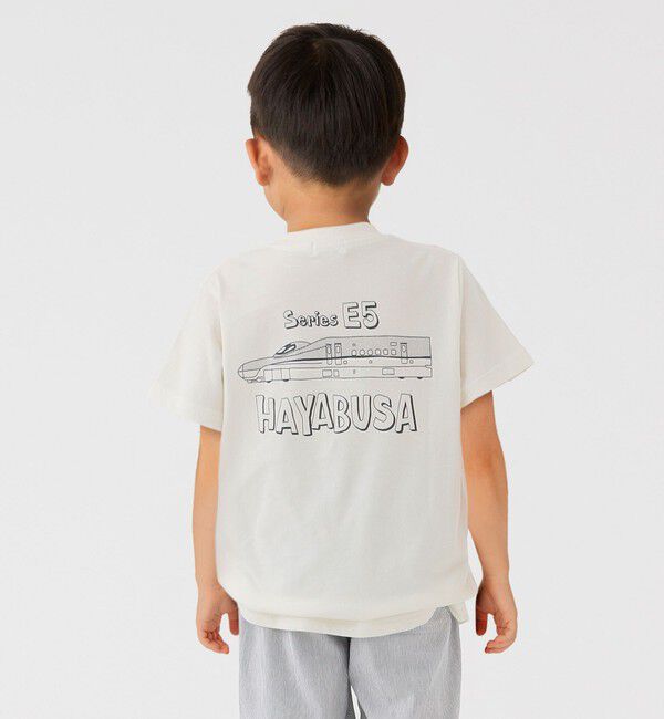 SHIPS Colors 「SHIPS Colors:90～130cm /〈洗濯機可能〉新幹線 プリント Tシャツ◇」|Tシャツ・カットソー|