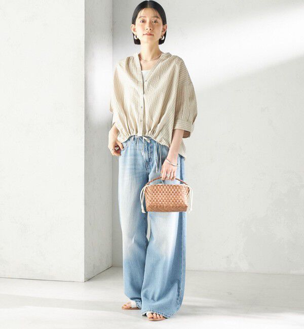 SHIPS for women「NHE: NGANG mini」|かごバッグ|