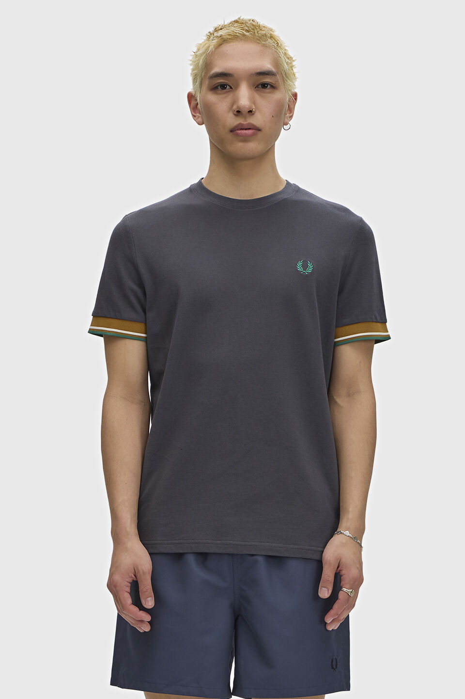 FRED PERRY 「FRED PERRY／Twin Tipped Cuff T-Shirt／ツインティップカフスTシャツ」|Tシャツ・カットソー|