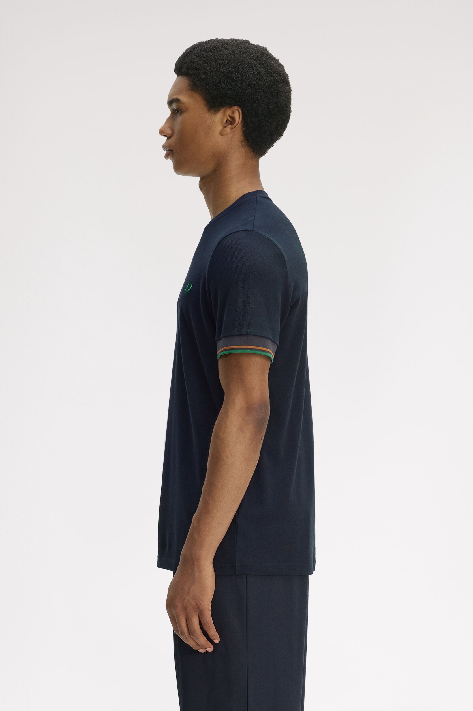 FRED PERRY 「FRED PERRY／Twin Tipped Cuff T-Shirt／ツインティップカフスTシャツ」|Tシャツ・カットソー|