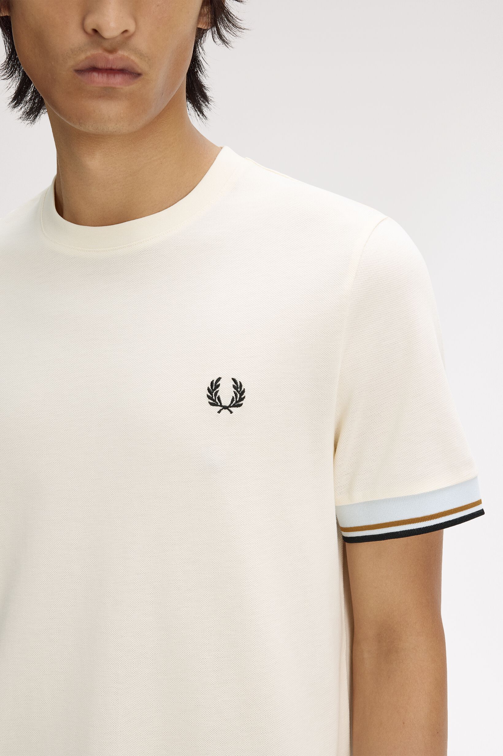 FRED PERRY 「FRED PERRY／Twin Tipped Cuff T-Shirt／ツインティップカフスTシャツ」|Tシャツ・カットソー|