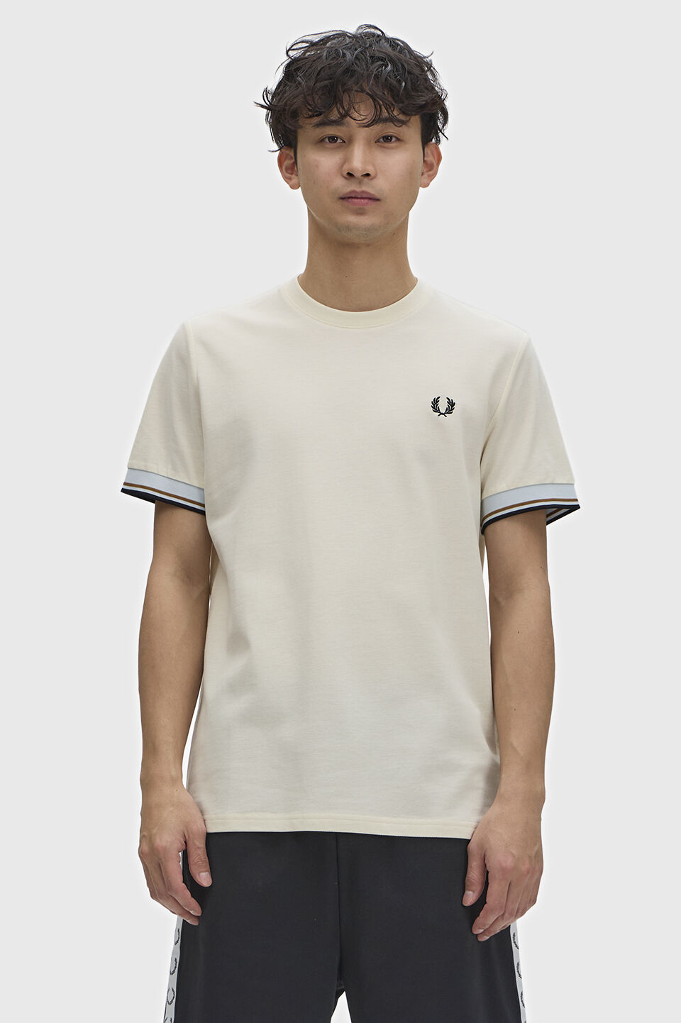 FRED PERRY 「FRED PERRY／Twin Tipped Cuff T-Shirt／ツインティップカフスTシャツ」|Tシャツ・カットソー|
