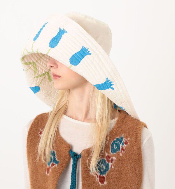TOMORROWLAND GOODS「romualda VIOLETA HAT リバーシブルハット」|ハット|