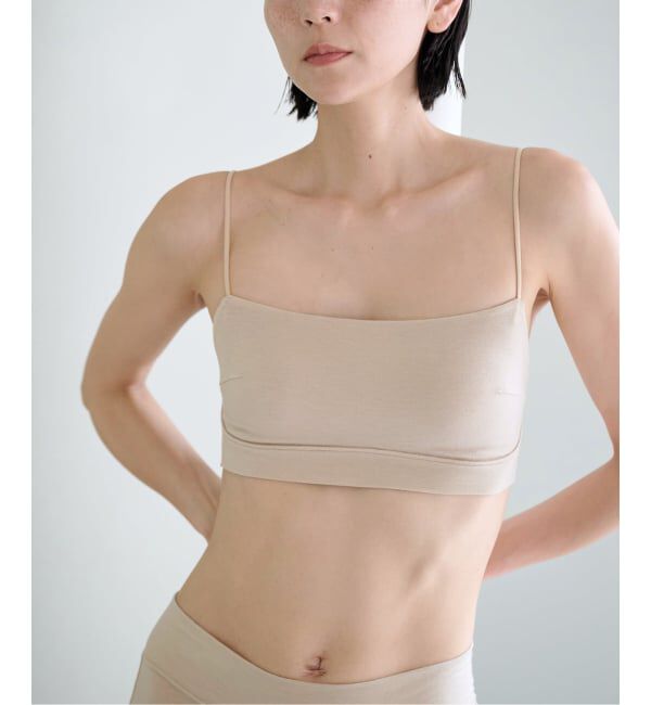 EMILYWEEK「《追加》[ACTIVE]Bamboo ストレッチブラ（ベージュ）」|インナー|