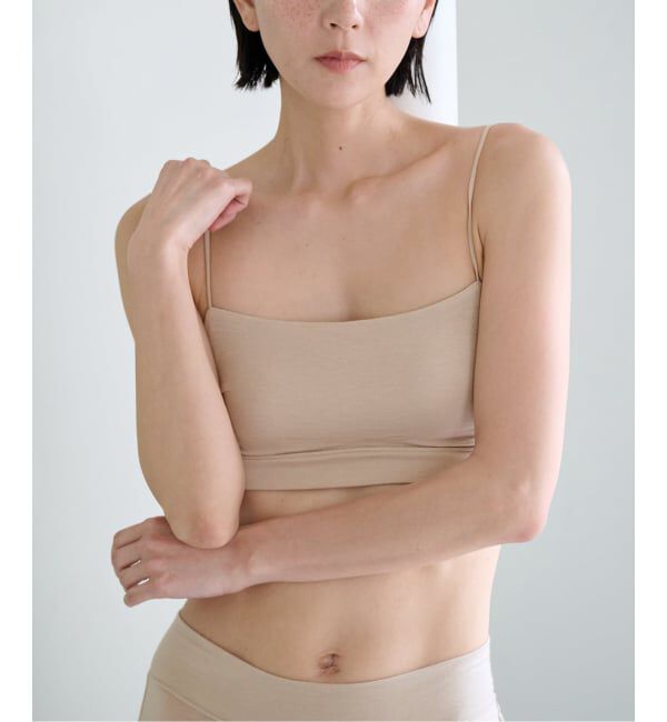 EMILYWEEK「《追加》[ACTIVE]Bamboo ストレッチブラ（ベージュ）」|インナー|