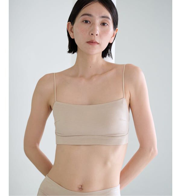 EMILYWEEK「《追加》[ACTIVE]Bamboo ストレッチブラ（ベージュ）」|インナー|