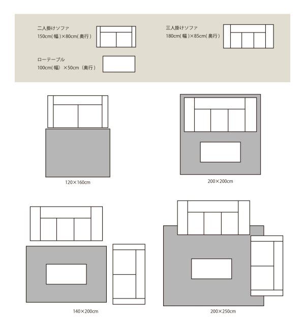 journal standard Furniture「FERNERO RUG 200x200　フェルネロラグ」|その他|
