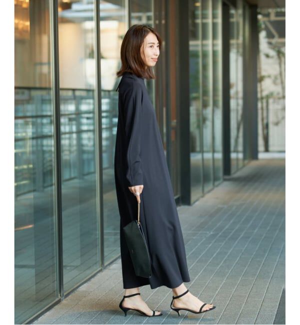 VERMEIL par iena「2WAYロールカラーワンピース」|ワンピース|