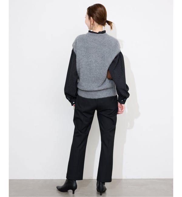 SLOBE IENA「《吸湿発熱/WEBのみ4サイズ展開》CIRCULATE WARM スティックパンツ」|スラックス|