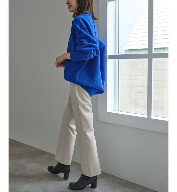 SLOBE IENA「《吸湿発熱/WEBのみ4サイズ展開》CIRCULATE WARM スティックパンツ」|スラックス|
