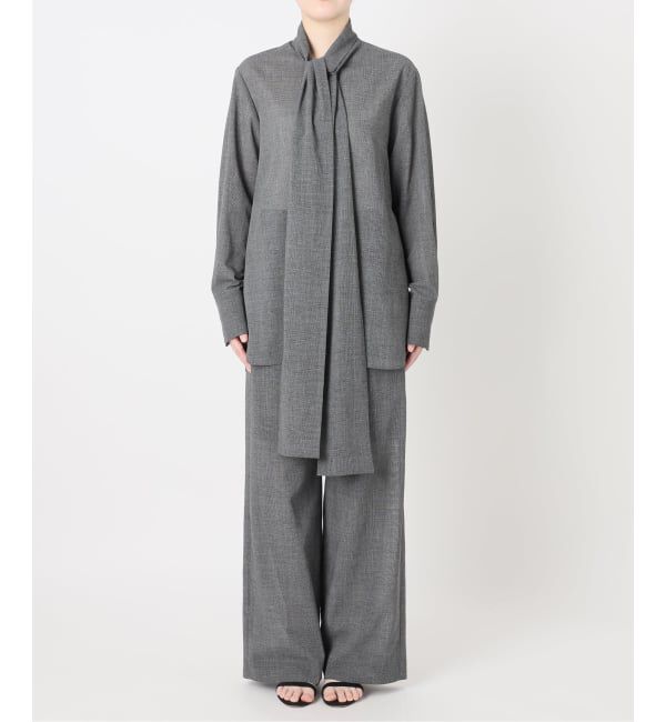 VERMEIL par iena「Glen Check イージーパンツ」|スラックス|