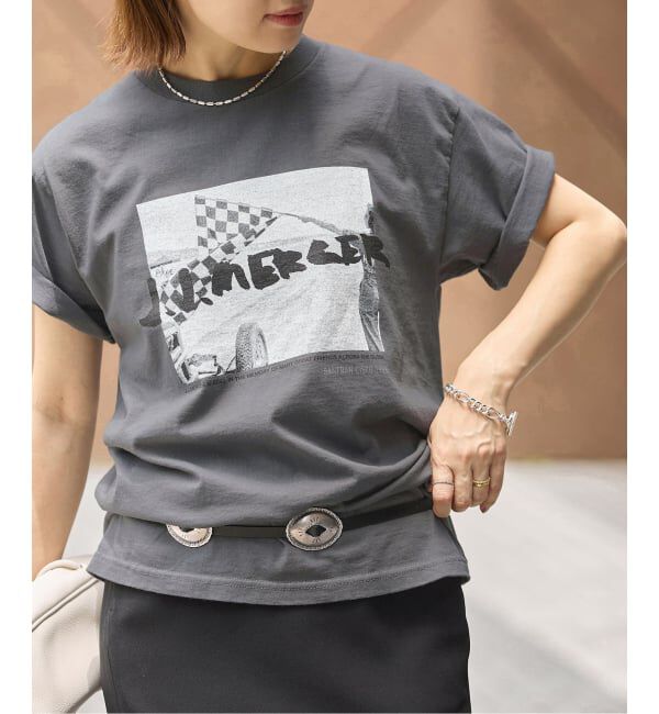 IENA「J.J.Mercer/ジェイジェイマーサー フォトTシャツ B」|Tシャツ・カットソー|