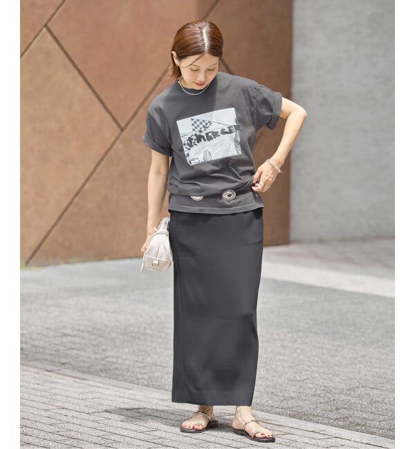 IENA「J.J.Mercer/ジェイジェイマーサー フォトTシャツ B」|Tシャツ・カットソー|