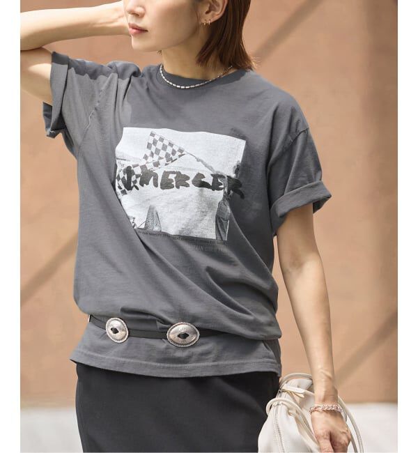 IENA「J.J.Mercer/ジェイジェイマーサー フォトTシャツ B」|Tシャツ・カットソー|
