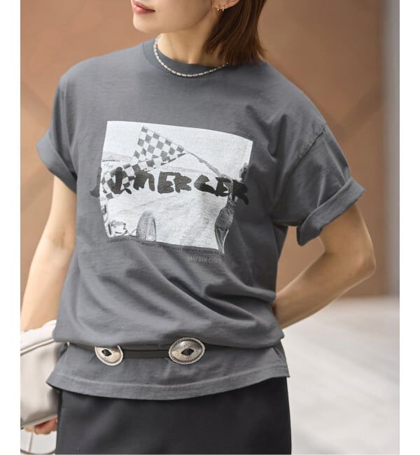 IENA「J.J.Mercer/ジェイジェイマーサー フォトTシャツ B」|Tシャツ・カットソー|