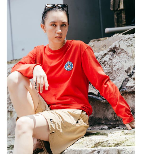 Paris Saint-Germain「【Paris Saint-Germain / パリ・サン＝ジェルマン】 JP EMBLEM L/S」|Tシャツ・カットソー|