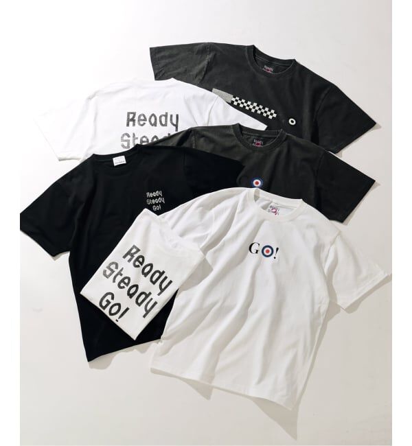 EDIFICE「《追加》Ready Steady Go! / レディーステディゴー 別注プリント Tシャツ」|Tシャツ・カットソー|
