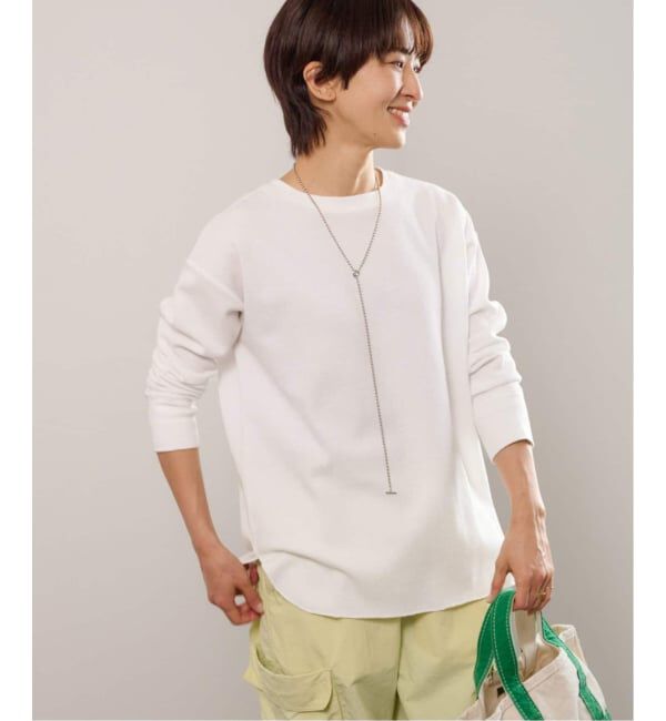 JOURNAL STANDARD relume「《追加2》TCワッフルロングスリーブTシャツ」|Tシャツ・カットソー|ホワイト