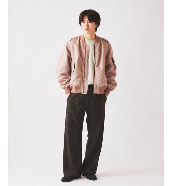 JOURNAL STANDARD relume「リーフパターン 1タック イージーパンツ」|その他|