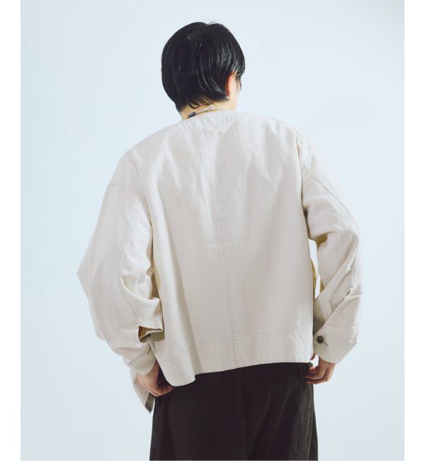 J.S.Homestead「J.S.Homestead / コットンリネン デニム &ldquo;JUDO&rdquo; ブルゾン」|その他|